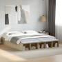 Estructura de cama madera de ingeniería roble Sonoma 180x200 cm de vidaXL, Camas y somieres - Ref: Foro24-3280547, Precio: 14...