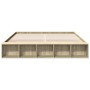 Estructura de cama madera de ingeniería roble Sonoma 180x200 cm de vidaXL, Camas y somieres - Ref: Foro24-3280547, Precio: 14...
