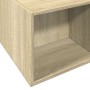 Estructura de cama madera de ingeniería roble Sonoma 180x200 cm de vidaXL, Camas y somieres - Ref: Foro24-3280547, Precio: 14...