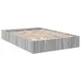 Sonoma gray engineered wood bed frame 150x200 cm by vidaXL, Beds and slatted bases - Ref: Foro24-3280564, Price: 140,26 €, Di...