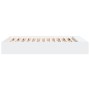 Estructura de cama madera de ingeniería blanca 135x190 cm de vidaXL, Camas y somieres - Ref: Foro24-3280587, Precio: 153,00 €...