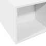 Estructura de cama madera de ingeniería blanca 135x190 cm de vidaXL, Camas y somieres - Ref: Foro24-3280587, Precio: 153,00 €...