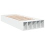 Estructura de cama madera de ingeniería blanca 100x200 cm de vidaXL, Camas y somieres - Ref: Foro24-3280601, Precio: 111,80 €...
