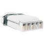 Estructura de cama madera de ingeniería blanca 90x190 cm de vidaXL, Camas y somieres - Ref: Foro24-3280615, Precio: 105,84 €,...