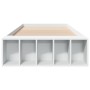 Estructura de cama madera de ingeniería blanca 90x190 cm de vidaXL, Camas y somieres - Ref: Foro24-3280615, Precio: 105,84 €,...