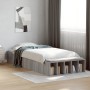 Estructura de cama madera de ingeniería gris Sonoma 90x190 cm de vidaXL, Camas y somieres - Ref: Foro24-3280620, Precio: 106,...