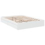 Cama con cajones madera de ingeniería blanco 140x200 cm de vidaXL, Camas y somieres - Ref: Foro24-3280657, Precio: 281,11 €, ...