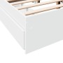 Cama con cajones madera de ingeniería blanco 140x200 cm de vidaXL, Camas y somieres - Ref: Foro24-3280657, Precio: 281,11 €, ...
