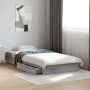 Cama con cajones madera ingeniería gris Sonoma 100x200 cm de vidaXL, Camas y somieres - Ref: Foro24-3280676, Precio: 135,87 €...