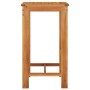 Mesa y taburetes de jardín 3 pzas madera acacia ratán PE gris de vidaXL, Conjuntos de jardín - Ref: Foro24-3295263, Precio: 2...