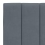 Cama con colchón terciopelo gris oscuro 140x200 cm de vidaXL, Camas y somieres - Ref: Foro24-3208599, Precio: 392,44 €, Descu...