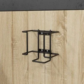 Soporte para piedras de sal de acero negro de vidaXL, Pienso para caballos - Ref: Foro24-172476, Precio: 14,22 €, Descuento: %
