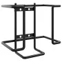 Soporte para piedras de sal de acero negro de vidaXL, Pienso para caballos - Ref: Foro24-172476, Precio: 14,22 €, Descuento: %