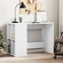 Escritorio de madera de ingeniería blanco 102x50x75 cm de vidaXL, Escritorios - Ref: Foro24-840541, Precio: 73,23 €, Descuent...