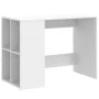 Escritorio de madera de ingeniería blanco 102x50x75 cm de vidaXL, Escritorios - Ref: Foro24-840541, Precio: 73,23 €, Descuent...