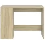 Escritorio de madera de ingeniería roble Sonoma 102x50x75 cm de vidaXL, Escritorios - Ref: Foro24-840543, Precio: 75,81 €, De...