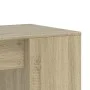 Escritorio de madera de ingeniería roble Sonoma 102x50x75 cm de vidaXL, Escritorios - Ref: Foro24-840543, Precio: 75,81 €, De...