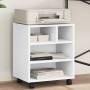 Soporte para impresora con ruedas blanco 41x32x48 cm de vidaXL, Soportes para impresoras - Ref: Foro24-840618, Precio: 40,17 ...
