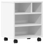 Soporte para impresora con ruedas blanco 41x32x48 cm de vidaXL, Soportes para impresoras - Ref: Foro24-840618, Precio: 40,17 ...