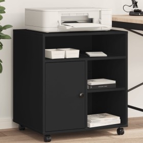 Soporte para impresora con ruedas negro 60x50x67 cm de vidaXL, Soportes para impresoras - Ref: Foro24-840626, Precio: 111,73 ...