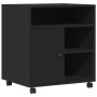 Soporte para impresora con ruedas negro 60x50x67 cm de vidaXL, Soportes para impresoras - Ref: Foro24-840626, Precio: 111,73 ...