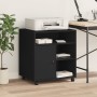 Soporte para impresora con ruedas negro 60x50x67 cm de vidaXL, Soportes para impresoras - Ref: Foro24-840626, Precio: 111,73 ...