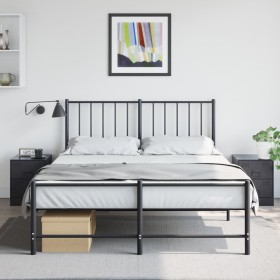 Mesitas de noche 2 unidades acero negro 34,5x39x44 cm de vidaXL, Mesitas de noche - Ref: Foro24-841620, Precio: 88,25 €, Desc...