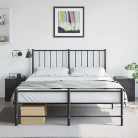 Nightstands 2 units black steel 34.5x39x44 cm by vidaXL, Nightstands - Ref: Foro24-841620, Price: 87,39 €, Discount: %
