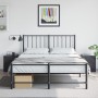 Mesitas de noche 2 unidades acero negro 34,5x39x44 cm de vidaXL, Mesitas de noche - Ref: Foro24-841620, Precio: 88,25 €, Desc...