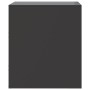 Mesitas de noche 2 unidades acero negro 34,5x39x44 cm de vidaXL, Mesitas de noche - Ref: Foro24-841620, Precio: 88,25 €, Desc...