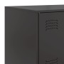 Aparador de acero negro 67x39x107 cm de vidaXL, Aparadores - Ref: Foro24-841655, Precio: 136,85 €, Descuento: %