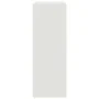 Aparador de acero blanco 67x39x107 cm de vidaXL, Aparadores - Ref: Foro24-841660, Precio: 143,16 €, Descuento: %