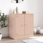 Aparador de acero rosa 67x39x73 cm de vidaXL, Aparadores - Ref: Foro24-841674, Precio: 93,73 €, Descuento: %