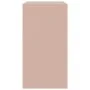 Aparador de acero rosa 67x39x73 cm de vidaXL, Aparadores - Ref: Foro24-841674, Precio: 92,81 €, Descuento: %