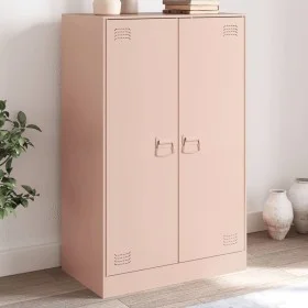 Rosa Stahl-Sideboard 67x39x107 cm von vidaXL, Sideboards - Ref: Foro24-841662, Preis: 125,54 €, Rabatt: %