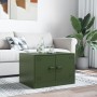 Mesa de centro acero verde oliva 67x50x44 cm de vidaXL, Mesas de centro - Ref: Foro24-841731, Precio: 71,27 €, Descuento: %