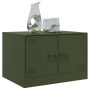 Mesa de centro acero verde oliva 67x50x44 cm de vidaXL, Mesas de centro - Ref: Foro24-841731, Precio: 71,27 €, Descuento: %