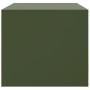 Mesa de centro acero verde oliva 67x50x44 cm de vidaXL, Mesas de centro - Ref: Foro24-841731, Precio: 71,27 €, Descuento: %