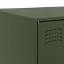 Mesa de centro acero verde oliva 67x50x44 cm de vidaXL, Mesas de centro - Ref: Foro24-841731, Precio: 71,27 €, Descuento: %
