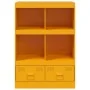 Mustard yellow steel sideboard 67x39x95 cm by vidaXL, Sideboards - Ref: Foro24-841802, Price: 108,57 €, Discount: %