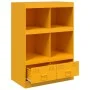 Mustard yellow steel sideboard 67x39x95 cm by vidaXL, Sideboards - Ref: Foro24-841802, Price: 108,57 €, Discount: %