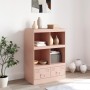 Aparador de acero rosa 67x39x95 cm de vidaXL, Aparadores - Ref: Foro24-841800, Precio: 108,82 €, Descuento: %