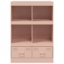 Aparador de acero rosa 67x39x95 cm de vidaXL, Aparadores - Ref: Foro24-841800, Precio: 108,82 €, Descuento: %