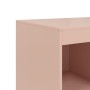 Aparador de acero rosa 67x39x95 cm de vidaXL, Aparadores - Ref: Foro24-841800, Precio: 108,82 €, Descuento: %