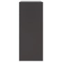 Aparador de acero negro 67x39x95 cm de vidaXL, Aparadores - Ref: Foro24-841799, Precio: 114,53 €, Descuento: %