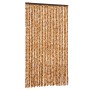 Cortina antimoscas chenilla ocre y blanco 118x220 cm de vidaXL, Mosquiteras para ventanas - Ref: Foro24-4004891, Precio: 75,6...
