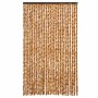 Cortina antimoscas chenilla ocre y blanco 118x220 cm de vidaXL, Mosquiteras para ventanas - Ref: Foro24-4004891, Precio: 75,6...