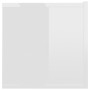 Mueble TV madera contrachapada blanco brillante 120x30x30 cm de vidaXL, Muebles TV - Ref: Foro24-801496, Precio: 91,29 €, Des...