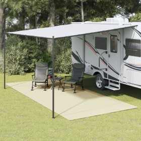 Alfombrilla de camping crema 6x2,5 m de vidaXL, Accesorios para tiendas de campaña - Ref: Foro24-4008502, Precio: 46,50 €, De...