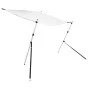 T-Top awning set white extension 174x205x(115-194) cm by vidaXL, Boat storage covers - Ref: Foro24-3217201, Price: 98,91 €, D...